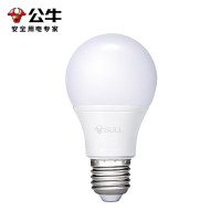 公牛电器MQ-A10911 E27 LED灯泡球泡灯3000K(暖白光) 9W