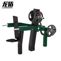 龙盾单人力量训练器 室外体能健身训练器材 三头肌训练 含20kg杠铃片