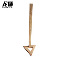 龙盾军姿架矫正架 十字架正步队列训练 摆臂架踢腿架 量角器木制