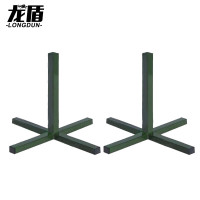 龙盾军姿架矫正架 十字架正步队列训练 摆臂架踢腿架 踢腿架铁制一对