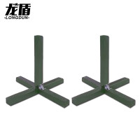 龙盾军姿架矫正架 十字架正步队列训练 摆臂架踢腿架 踢腿架木制一对