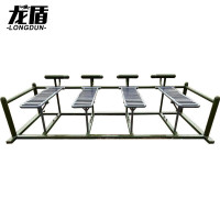 龙盾户外力量综合训练器材 健身器械户外体能训练 腹肌组合训练器