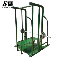 龙盾户外力量综合训练器材 健身器械户外体能 深蹲半蹲卧推组合训练架