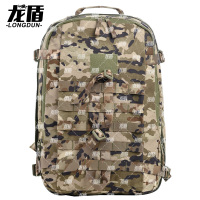 龙盾 新式户外战术突击包迷彩背包双肩背囊军迷作训包水墨云纹冬