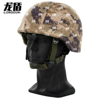 龙盾 QGF03凯夫拉头盔套 头盔罩单面挂钩款钢盔帽套 新式荒漠星空款