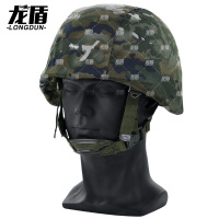 龙盾 QGF03凯夫拉头盔套 头盔罩单面挂钩款钢盔帽套 新式水墨云纹夏