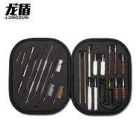 龙盾擦枪工具套装28件套 92保养清洁95管道除垢枪刷通用套装