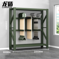 龙盾存放架锹镐架铁锹架摆放架军迷装备中型存货架