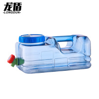 龙盾户外野外储水罐10L 纯净水桶带龙头 便携车载饮水桶