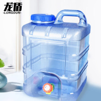 龙盾户外野外储水罐15L 纯净水桶带龙头 便携车载饮水桶