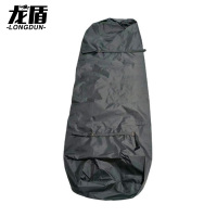 龙盾收容袋 长2米x宽0.75米黑色裹-尸-袋救生应急救援10个