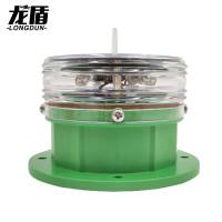 龙盾飞机导航灯 绿色太阳能航道灯 机场净空障碍灯