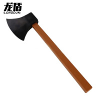 龙盾橡胶模拟训练道具表演道具 橡胶斧头