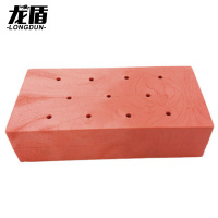 龙盾橡胶砖头表演道具模拟训练橡胶器材