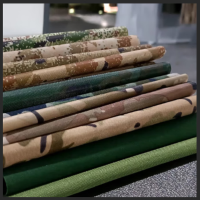 淼圳垫布罩布盖布防水布机械垫布防水涤纶牛津布 1*1米 迷彩色