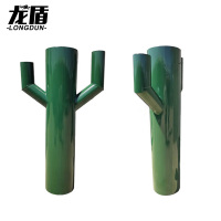 龙盾 铁制模拟树桩 户外训练场模拟地物 战术基地训练场地地物