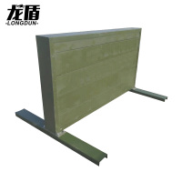 龙盾 模拟矮墙钢木 户外训练场模拟地物 战术基地训练场地地物