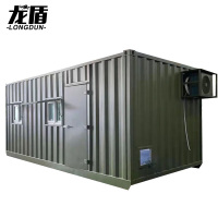 龙盾集装箱移动房住人彩钢集成户外简易组装可拆卸活动板房(3*6*2.7)款式三