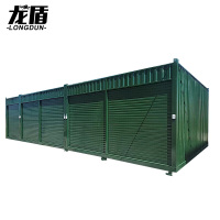 龙盾集装箱移动房住人彩钢集成户外简易组装可拆卸活动板房(3*6*2.7)其他尺寸定制