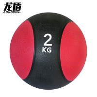 龙盾2kg重力球橡胶药球 锻炼臂力腰腹部康复训练太极球健身球实心球
