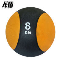 龙盾8kg重力球橡胶药球 锻炼臂力腰腹部康复训练太极球健身球实心球