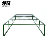 龙盾移动式高低桩网 匍匐前进障碍器材 高60cm 含刺绳 高姿10m