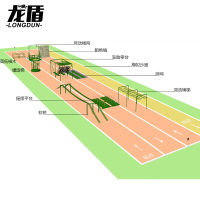 龙盾全套400米渡海登陆训练场 户外扩展体能训练器材