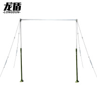 龙盾户外训练单杠 引体向上可调高度单双杠室外用健身器材训练款