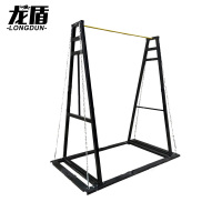 龙盾移动单杠 户外室外单杠引体向上健身训练器材可调节整体110kg