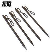 龙盾户外训练单杠引体向上健身器材配件 地钉 1个