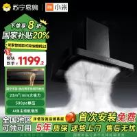 小米(Mi)米家智能欧式吸油烟机S2家用油烟机厨房欧式顶吸大功率吸力吸油机智能变频一级能效CXW-260-MJ01C