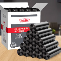 Sodolike 尚岛宜家 点断式垃圾袋 540只装平口黑 中号加厚45*50cm*30卷