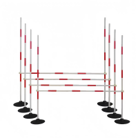 古睿德 400米障碍训练器材 高低杆4组/套