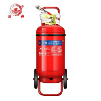 洪湖 35公斤手推式干粉大型推车式灭火器35KG厂房仓库大号灭火气器