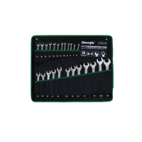 长鹿 24PCS镜面两用扳手组套(Cr-V)(6-32mm)