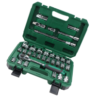 长鹿 T系列32PCS镜面套筒组套