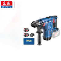 东成电锤20V无刷充电式两用电镐混凝土多功能两电一充DCZC02-28H2K