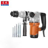 东成 1100W电锤电镐两用DZC1100-28冲击钻带安全离合混凝土电钻工业级