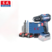 东成16V无刷锂电钻WJZ2410S充电式双电手电钻家用电动螺丝刀电动工具