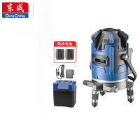 东成2线水平仪双电绿光高精度强光红外线激光水平仪FF06-11E2电池*2