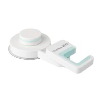 茶花255003卡乐免打孔吸壁拖把架白色/160个/箱(个)