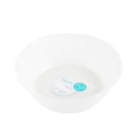 茶花 塑料盆 抗菌洗脸盆洗衣服盆子脸盘小号 26.5cm 圆盆S号 3个装 116002(单位:组)