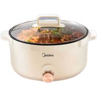 美的(Midea)电火锅多功能用途锅专用锅电锅家用大容量电炒锅电煮炖锅一锅多用电煮锅HGE3010(单位:个)