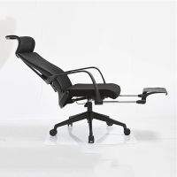 仓迪(CANGDI)转椅培训椅网椅 办公椅带头枕 人体工学椅可躺 CD-PD3905(单位:把)