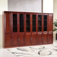 仓迪 E-0803 文件柜 1380W*450D*2000H 红檀色3#(单位:组)