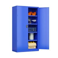 仓迪 GJC9877 车间用多功能五金汽修铁皮储物柜工具箱 对开门工具柜 高1800宽800深400mm(单位:组)