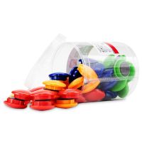 得力 8725 磁钉 直径30mm,48粒/筒 (单位:筒) 混色.