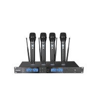 得胜JD-4D一拖四无线手持麦克风