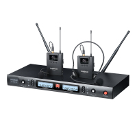 得胜TS-8807PP一拖二无线头戴/领夹麦克风