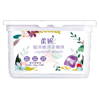柔妮 浓缩洗衣凝珠持久留香 薰衣草香氛8g*56颗盒装.